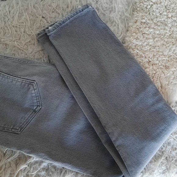 AGOLDE - Nico High Rise Slim - in colour CHIME - Picture 6 of 9